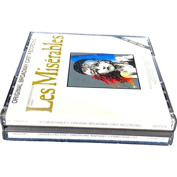 Les Miserables 2x CD 1987 CMI (Original Broadway Cast Recording) - Picture 2 of 12